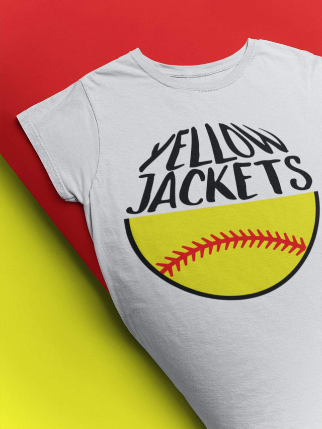 Yellow jackets svg - Yellowjackets svg cut file - softball coach - Softball shirt - softball mom SVG The Artsy Spot 