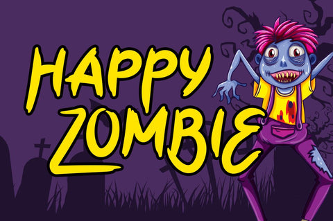 Yellow Pumpkin - Halloween Font Font Illushvara Design 