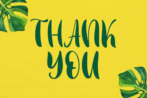 Yellow Spring Font Sakha Design Studio 