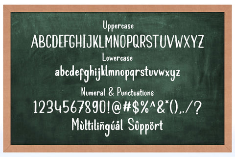 Yellowchalk Font Qwrtype Foundry 