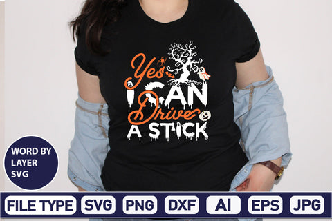 Yes I Can Drive A Stick SVG Cut File SVGs,Quotes and Sayings,Food & Drink,On Sale, Print & Cut SVG DesignPlante 503 
