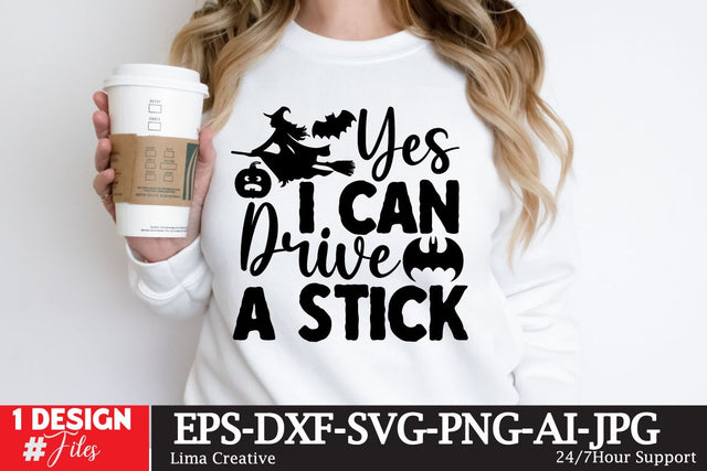Yes I Can Drive A Stick SVG Cute File SVG Insomnia Std 