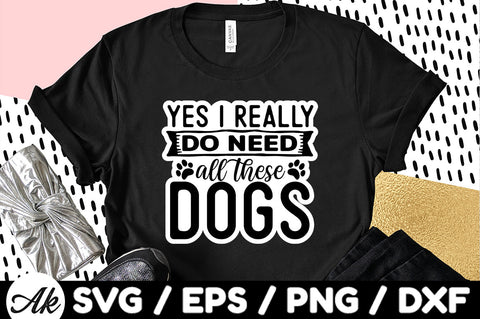 Yes i really do need all these dog Stickers SVG akazaddesign 