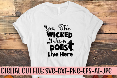 Yes, The Wicked Witch Does Live Here SVG Design SVG Syaman 
