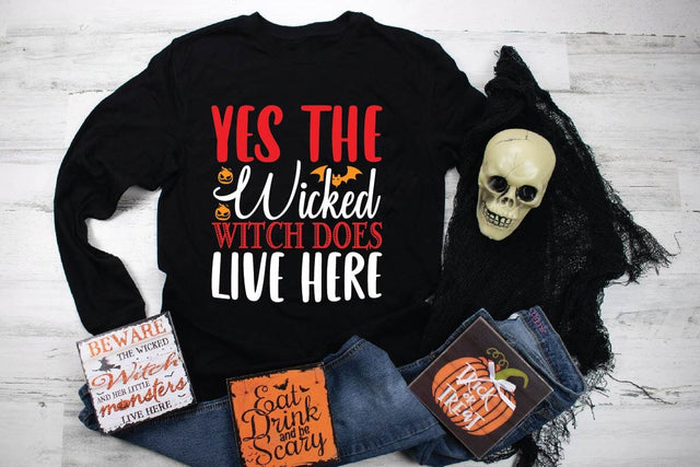 Yes, The Wicked Witch Does Live Here SVG Shahin alam 