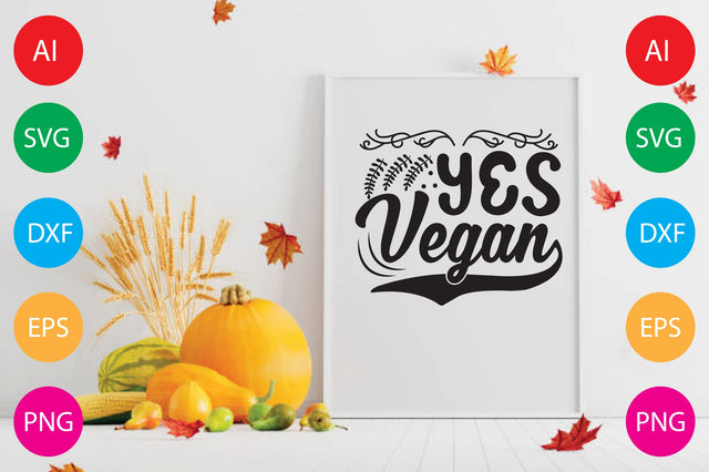 Yes Vegan SVG CraftlabSvg29 