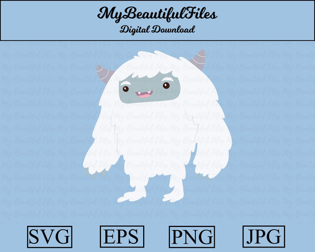 Yeti - Animal SVG MyBeautifulFiles 