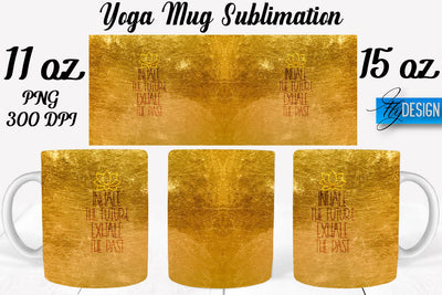 Yoga 11 Oz | 15 Oz Mug Sublimation Sublimation Fly Design 