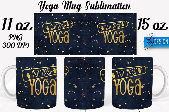 Yoga 11 Oz | 15 Oz Mug Sublimation Sublimation Fly Design 