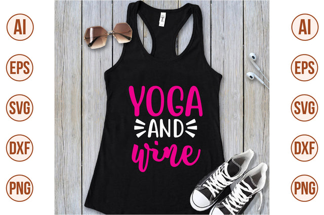 yoga and wine svg SVG shah alam 
