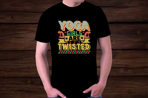 Yoga Girls Are Twisted Sublimation SVGArt 