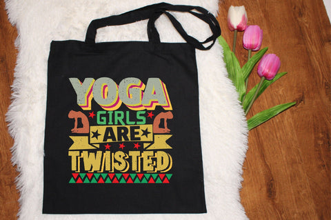 Yoga Girls Are Twisted Sublimation SVGArt 
