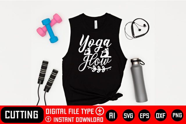 Yoga Glow SVG CraftlabSvg29 