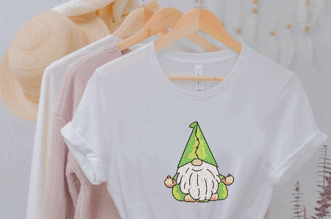 Yoga Gnome Machine Embroidery Design Embroidery/Applique DESIGNS Angie 