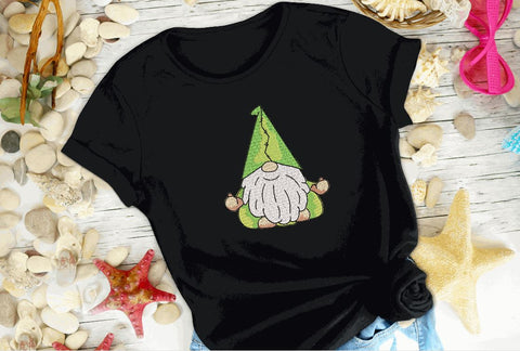 Yoga Gnome Machine Embroidery Design Embroidery/Applique DESIGNS Angie 