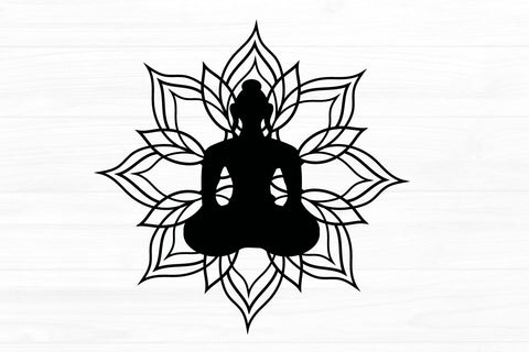 Yoga Mandala Design SVG zoellartz 