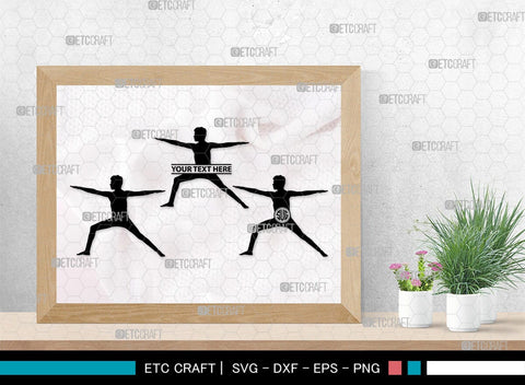 Yoga Monogram, Yoga Silhouette, Yoga SVG, Yoga Pose Svg, Meditation Svg, Fitness Svg, SB00422 SVG ETC Craft 