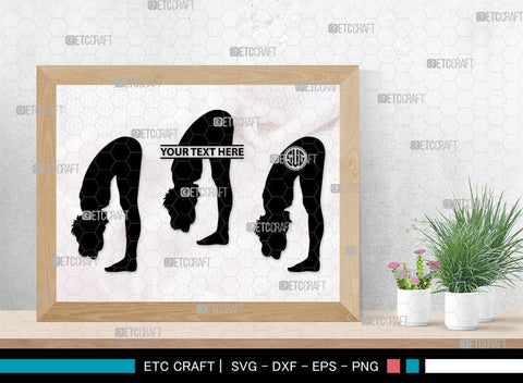 Yoga Monogram, Yoga Silhouette, Yoga SVG, Yoga Pose Svg, Meditation Svg, Fitness Svg, SB00422 SVG ETC Craft 