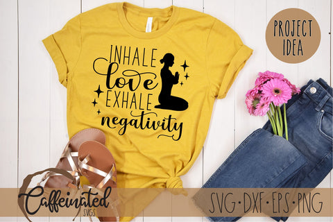 Yoga Quotes SVG Bundle SVG Caffeinated SVGs 