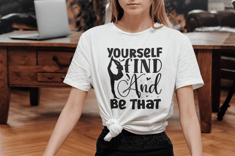 Yoga Quotes SVG Bundle SVG Regulrcrative 