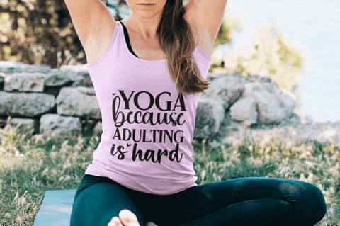 Yoga Quotes SVG Bundle SVG Regulrcrative 