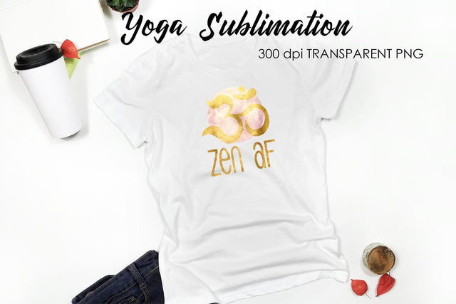 Yoga Sublimation | Meditation Quotes Sublimation Fly Design 