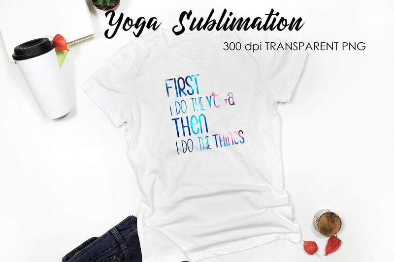 Yoga Sublimation | Meditation Quotes Sublimation Fly Design 