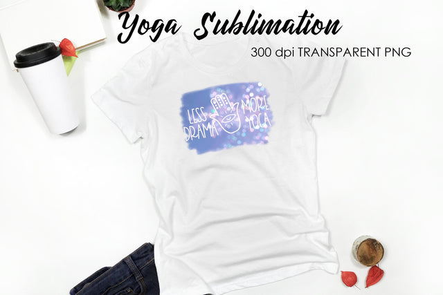 Yoga Sublimation | Meditation Quotes Sublimation Fly Design 