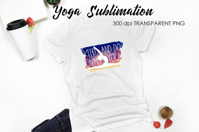 Yoga Sublimation | Meditation Quotes Sublimation Fly Design 
