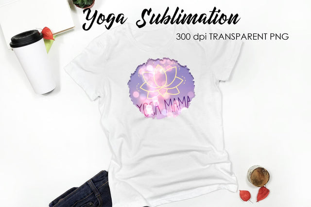 Yoga Sublimation | Meditation Quotes Sublimation Fly Design 