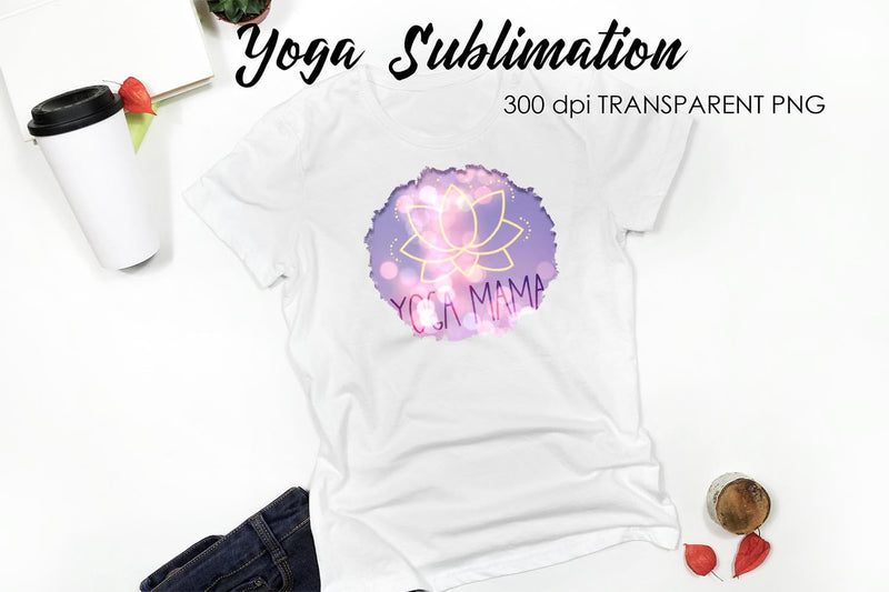 Yoga Sublimation | Meditation Quotes Sublimation Fly Design 