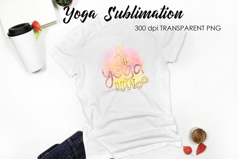 Yoga Sublimation | Meditation Quotes Sublimation Fly Design 