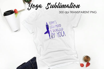 Yoga Sublimation | Meditation Quotes Sublimation Fly Design 