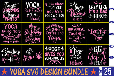 Yoga SVG Bundle SVG orpitasn 