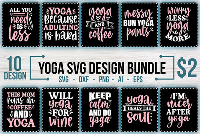 yoga svg design bundle SVG shah alam 