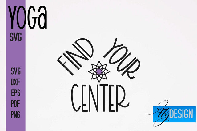 Yoga SVG | Yoga Quotes SVG Design | Sport SVG Design SVG Fly Design 