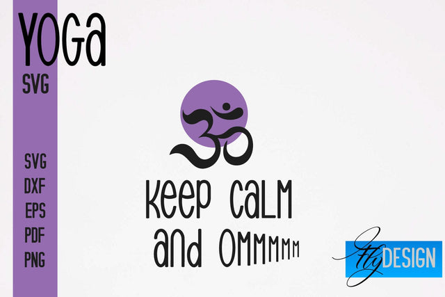Yoga SVG | Yoga Quotes SVG Design | Sport SVG Design SVG Fly Design 