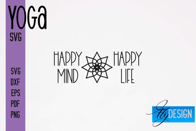 Yoga SVG | Yoga Quotes SVG Design | Sport SVG Design SVG Fly Design 