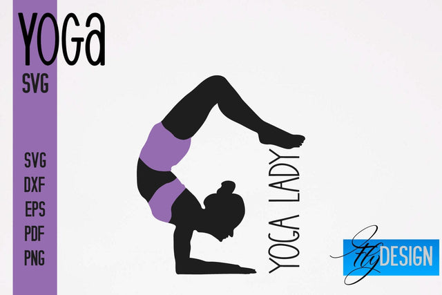 Yoga SVG | Yoga Quotes SVG Design | Sport SVG Design SVG Fly Design 