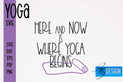 Yoga SVG | Yoga Quotes SVG Design | Sport SVG Design SVG Fly Design 
