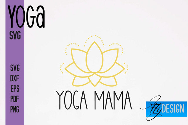 Yoga SVG | Yoga Quotes SVG Design | Sport SVG Design SVG Fly Design 