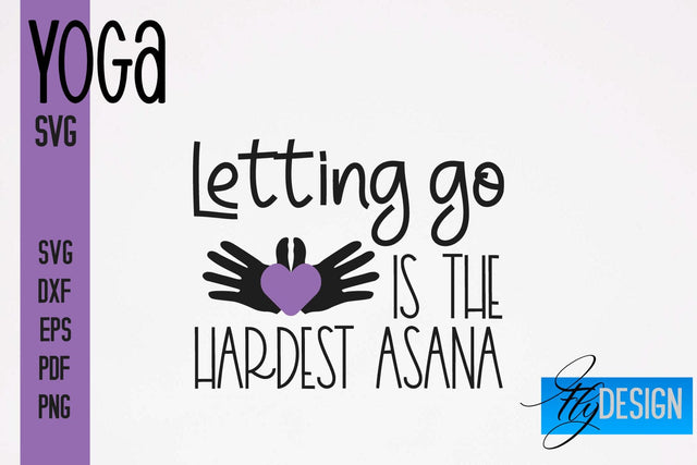 Yoga SVG | Yoga Quotes SVG Design | Sport SVG Design SVG Fly Design 