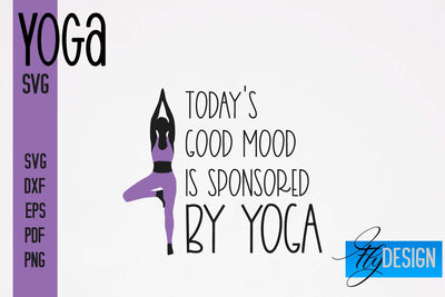 Yoga SVG | Yoga Quotes SVG Design | Sport SVG Design SVG Fly Design 