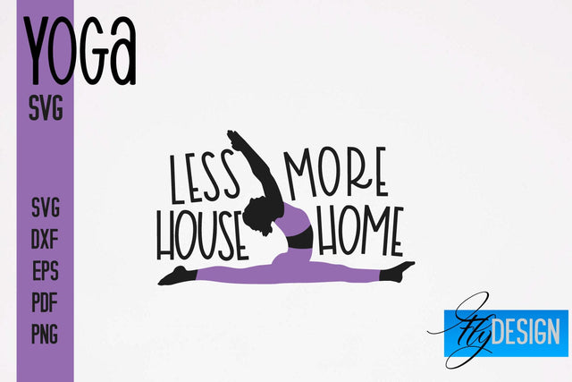 Yoga SVG | Yoga Quotes SVG Design | Sport SVG Design SVG Fly Design 