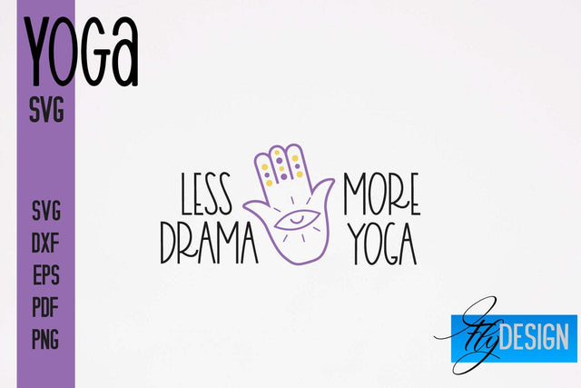 Yoga SVG | Yoga Quotes SVG Design | Sport SVG Design SVG Fly Design 