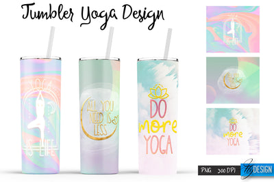 Yoga Tumblers | Yoga Tumbler Sublimation | PNG 20 Oz Tumbler | Tumbler Wrap Sublimation Fly Design 