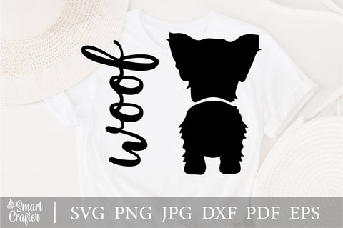 Yorkie Dog Svg, Dachshund Dog Butt Hook Svg File, Pet Svg, Dog Butt Leash Holder SVG, Dog butt PNG, Woof svg, Digital Cut File, CNC file SVG Fauz 