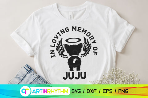 Yorkie Pet Dog Memorial SVG SVG Artinrhythm shop 