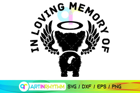 Yorkie Pet Dog Memorial SVG SVG Artinrhythm shop 