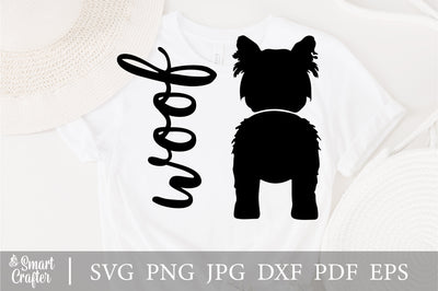 Yorkshire Dog Svg, Dachshund Dog Butt Hook Svg File, Pet Svg, Dog Butt Leash Holder SVG, Dog butt PNG, Woof svg, Digital Cut File, CNC file SVG Fauz 